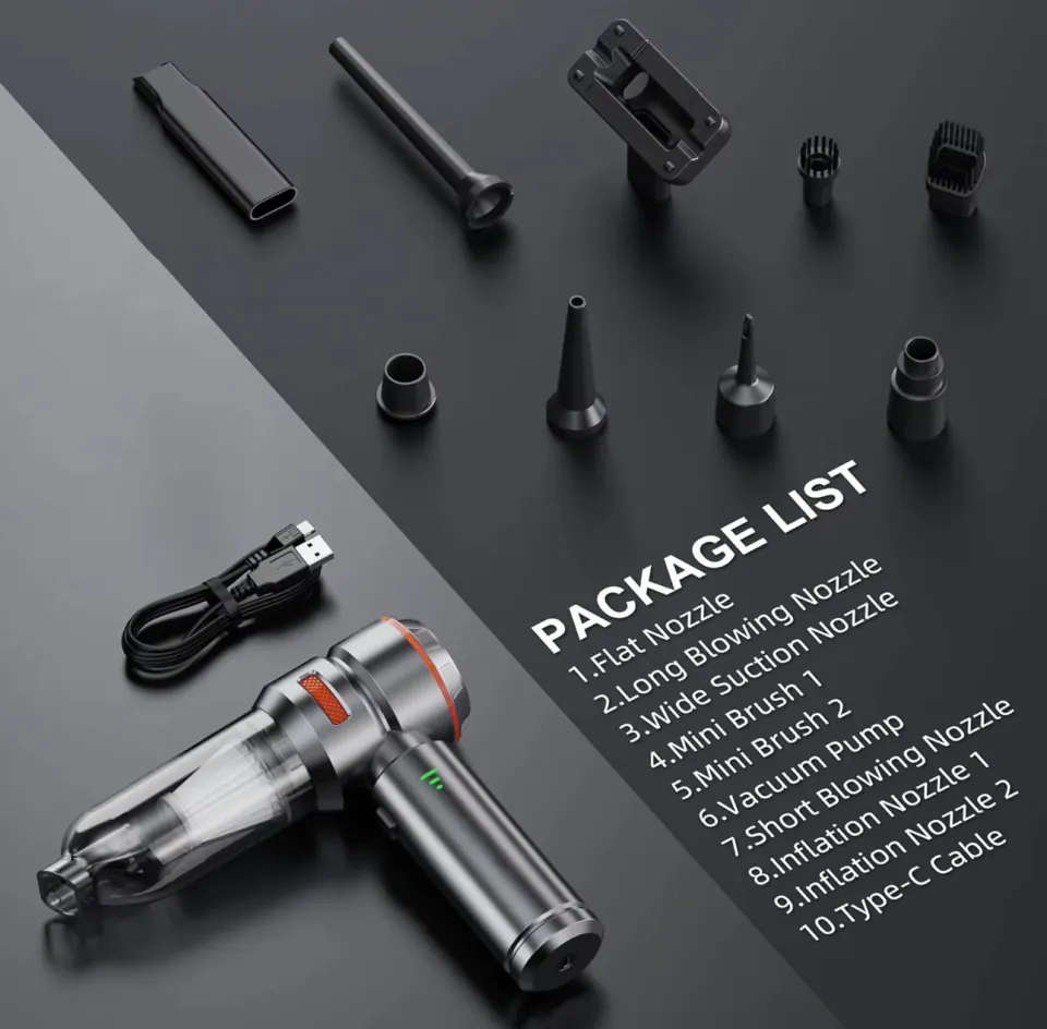 ST6659Plus Kablosuz Araç Süpürgesi