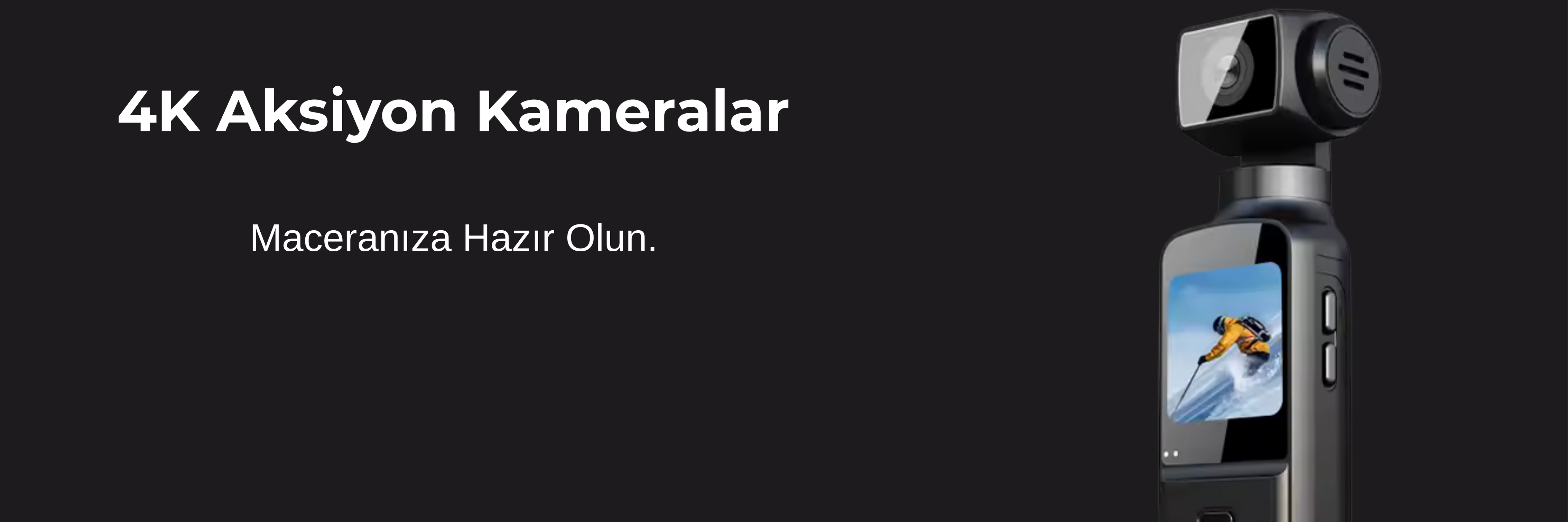 4K ultra HD aksiyon kamera-Profesyonel aksiyon kamera-WiFi bağlantılı aksiyon kamera