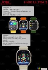 Smart Watch Hk10 Ultra 3 Max 49M Akıllı Saat