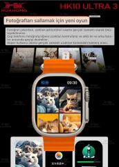 Bubitechh Hk 10 Ultra 3 49M Akıllı Saat 2 Kordon