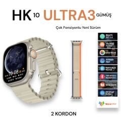 Bubitechh Hk 10 Ultra 3 49M Akıllı Saat 2 Kordon