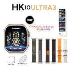 Bubitechh Hk 10 Ultra 3 49M Akıllı Saat 6 Kordon