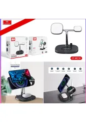 Kablosuz Şarj Standı Telefon-Saat İçin