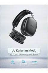 w35 air Kulak Üstü Bluetooth Kulaklık