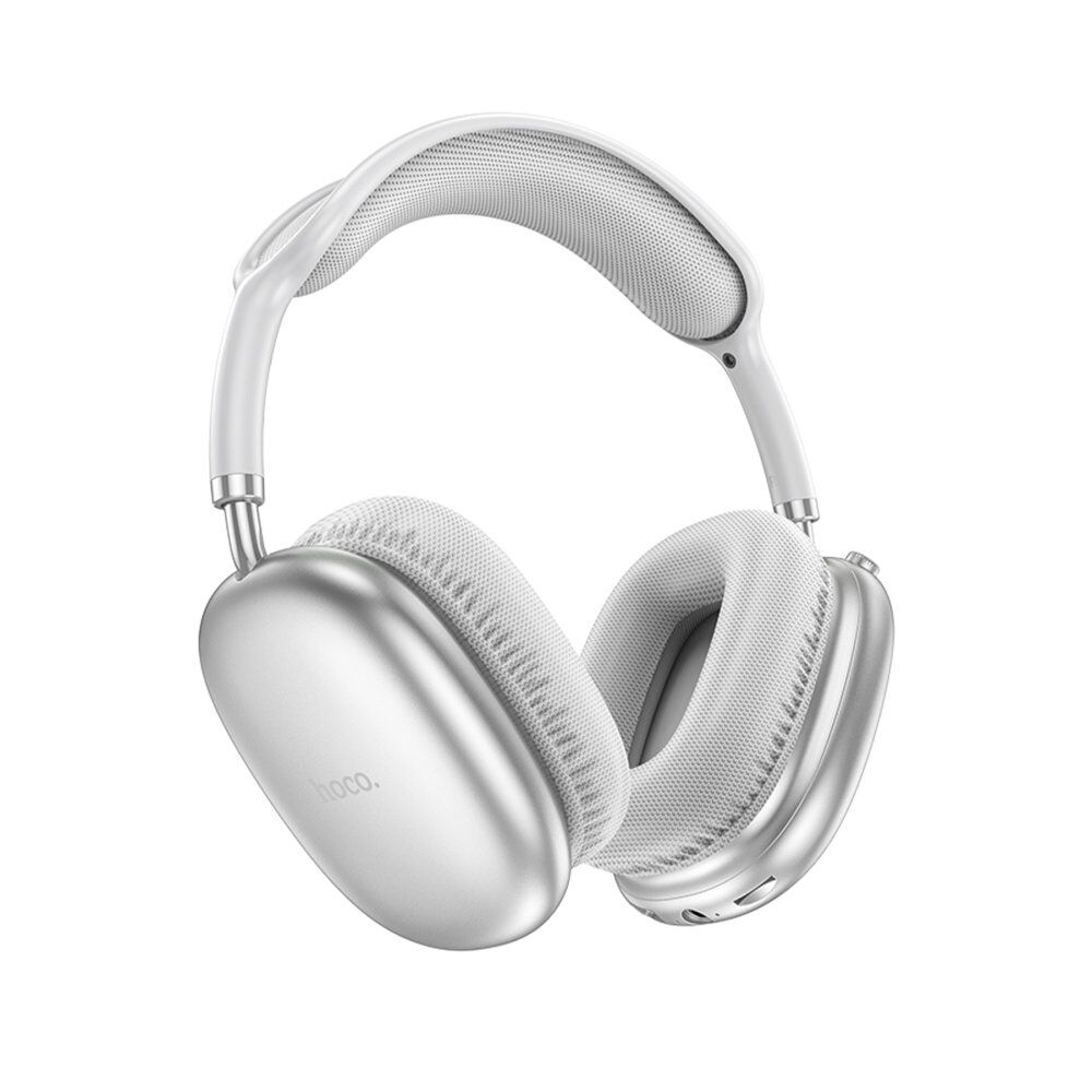 w35 air Kulak Üstü Bluetooth Kulaklık Gümüş