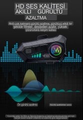 Y10 Bluetooth Motosiklet Kask İçi intercom Kulaklık