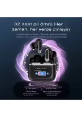 V8 Kulak İçi Bluetooth Kulaklık Siyah