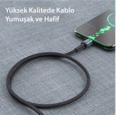 Çift Taraflı Type-C Şarj Kablosu