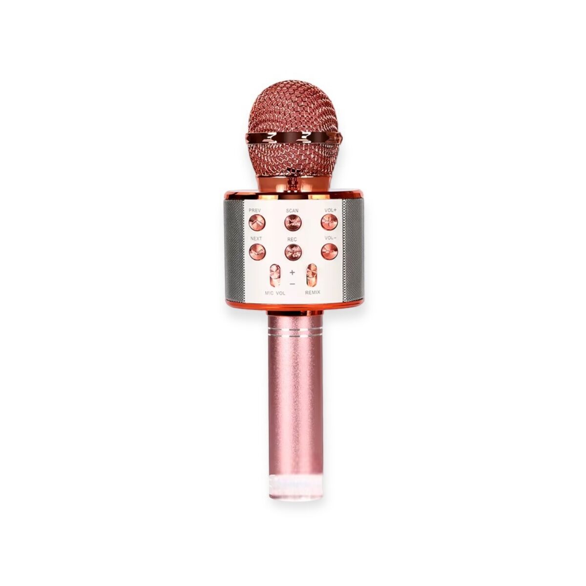 LF-858 Karaoke Mikrofon Pembe