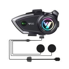Bubitechh Y80 Bluetooth Motorcu Kulaklık Motosiklet Intercom
