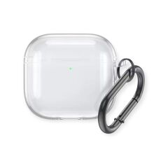 AirPods 4 Şeffaf Silikon Koruma Kılıfı