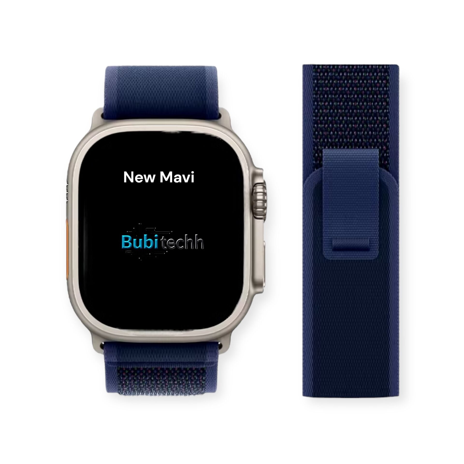 Apple Watch Ultra 2/3 Trail- Alpine Kordon Mavi