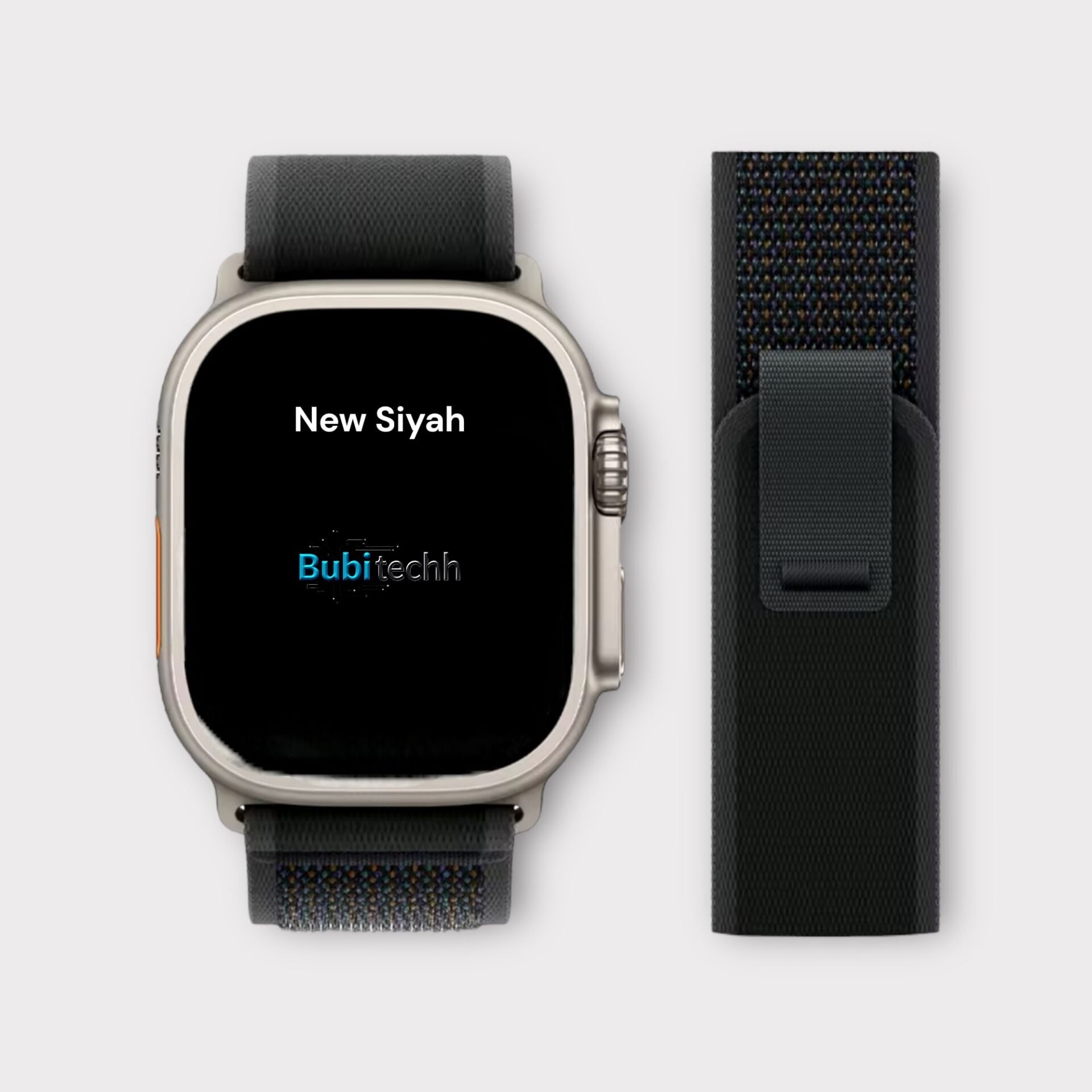 Apple Watch Ultra 2/3 Trail- Alpine Kordon Siyah