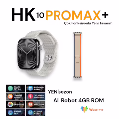 Hk 10 Pro Max+ 2.02 İnç Akıllı Saat All Robot 4GB