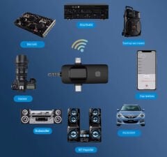 K15 Yaka Mikrofonu Android İos Uyumlu 2li