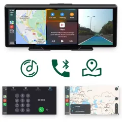 CarPlay & Android Auto Destekli Çift Kameralı Araç İçi Monitör