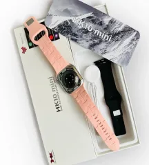 HK 10 Mini 42m Amoled Ekran Akıllı Saat Gümüş