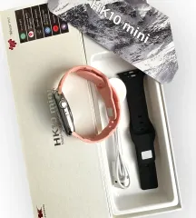 HK 10 Mini 42m Amoled Ekran Akıllı Saat Gümüş