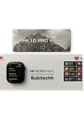 Hk 10 Pro Max Akıllı Saat Metal Set Siyah