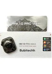 Hk 10 Pro Max Akıllı Saat Metal Set Siyah