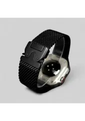 49mm Apple Watch Milano Loop-Kordon Paslanmaz Çelik SİYAH