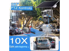 WiFi 4G Güneş Enerjili CCTV Güvenlik IP Kamerası
