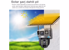 WiFi 4G Güneş Enerjili CCTV Güvenlik IP Kamerası