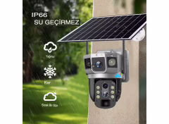 WiFi 4G Güneş Enerjili CCTV Güvenlik IP Kamerası