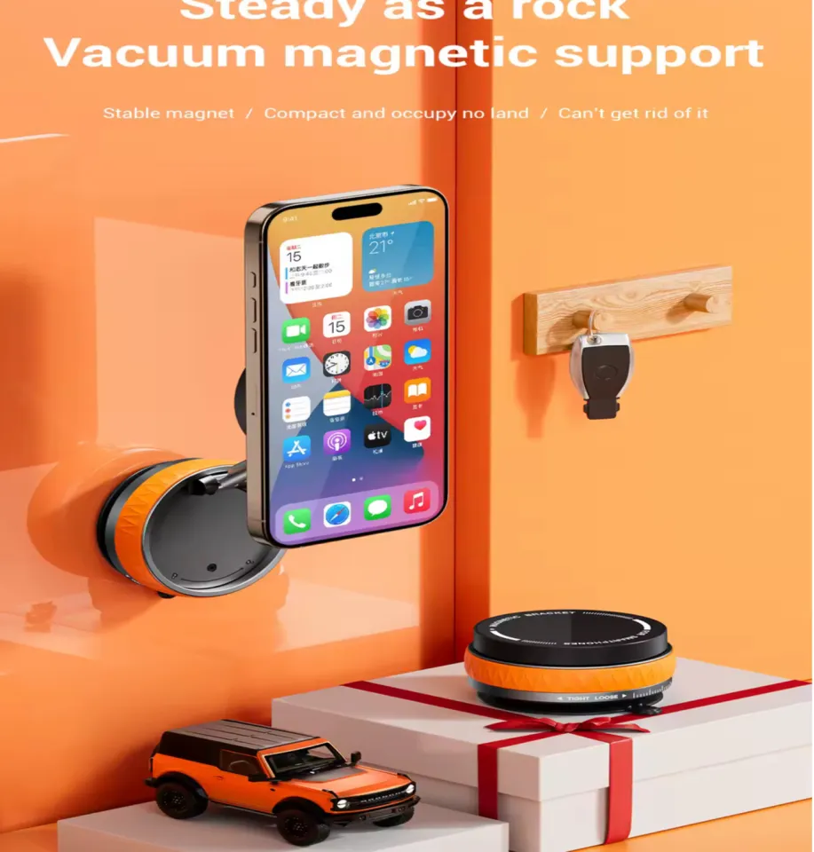 Vakumlu Araç İçi Telefon Tutucu