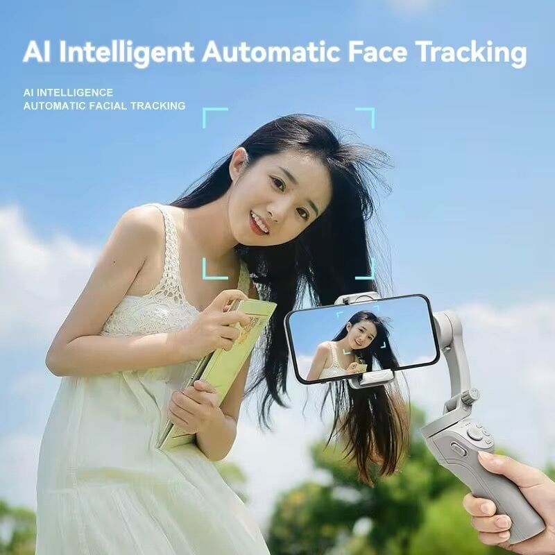 TOIKO 3 Eksenli Akıllı Telefon Gimbal Sabitleyici