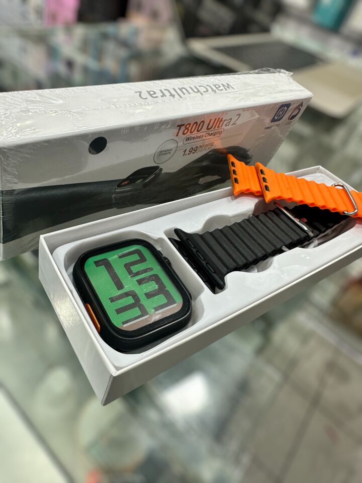 T800 Ultra 2 Akıllı Saat 49mm Siyah