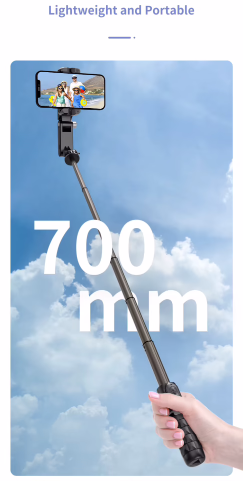 Q18 Profesyonel Akıllı Telefon Gimbal Tripod Sabitleyici