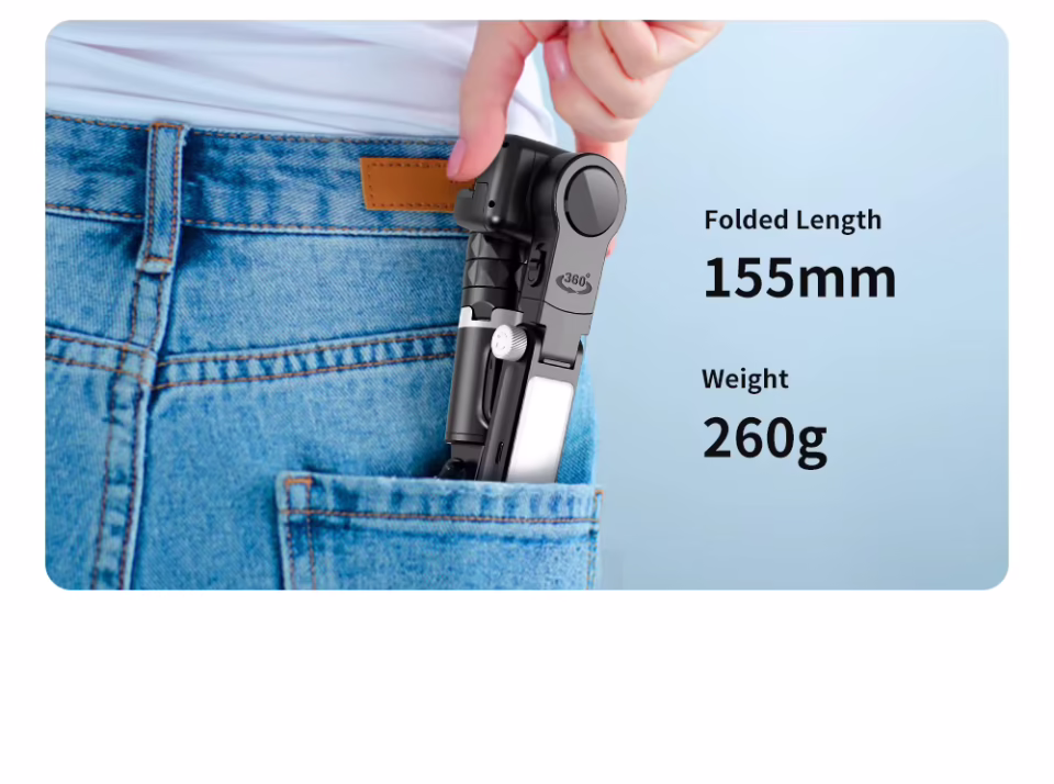 Q18 Profesyonel Akıllı Telefon Gimbal Tripod Sabitleyici