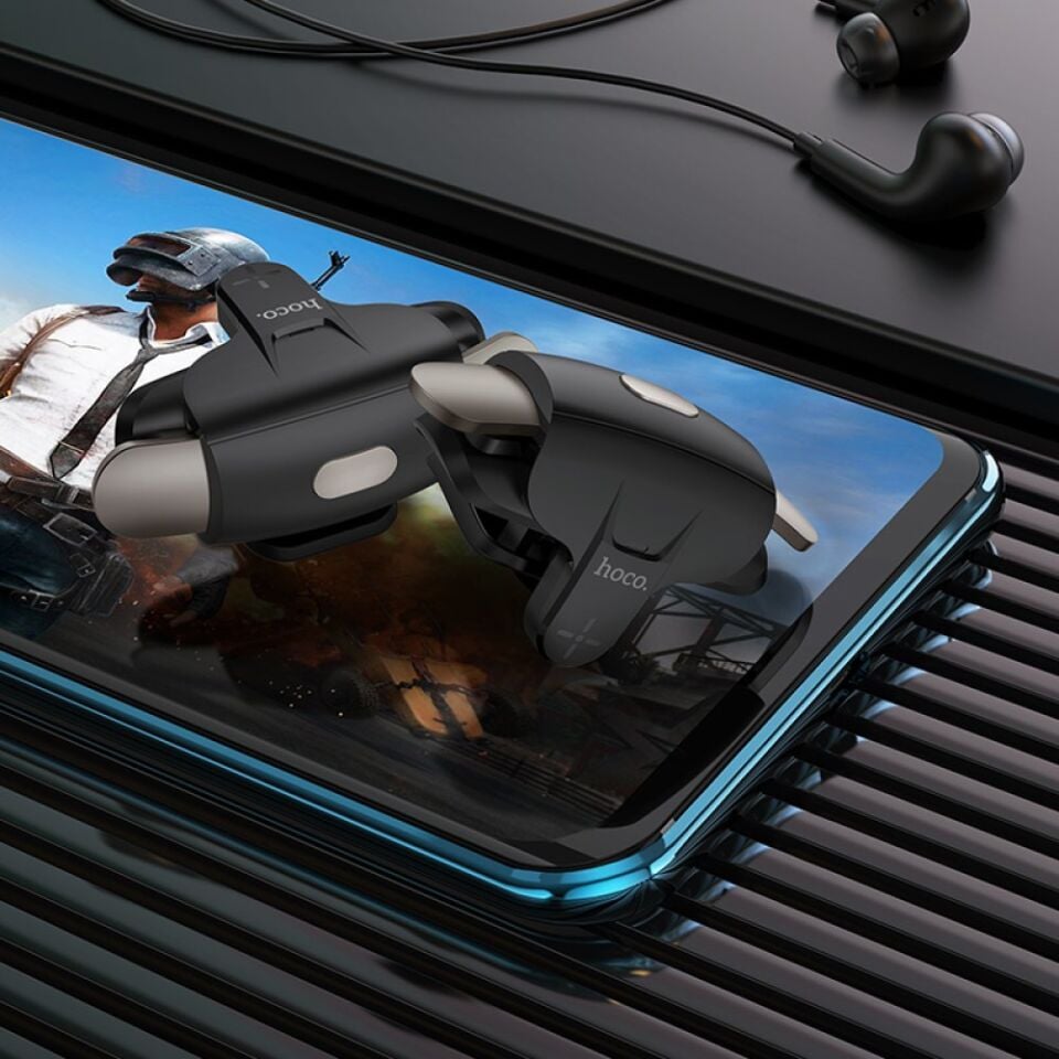 Hoco GM6 Premium Mobil Oyun Kontrolörü - PUBG Mobile Trigger