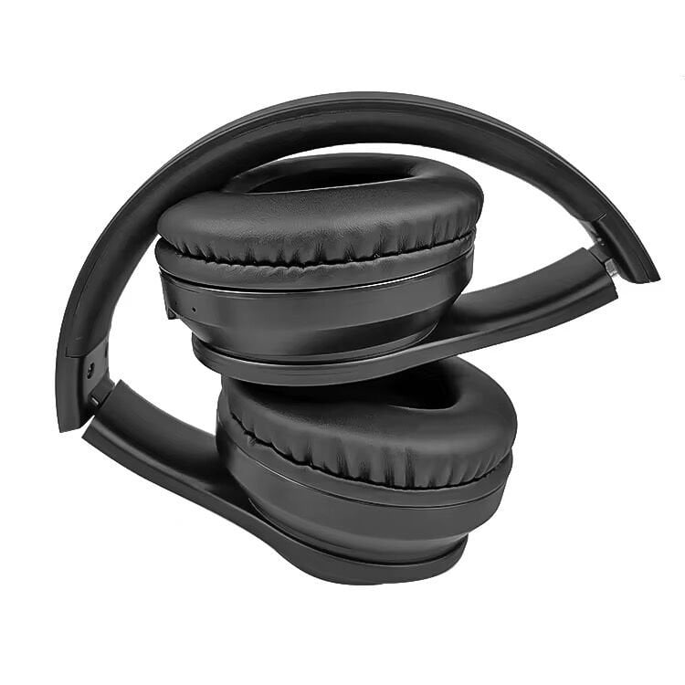 MSL510 Kablosuz Katlanabilir Kulak Üstü Bluetooth Kulaklık Siyah