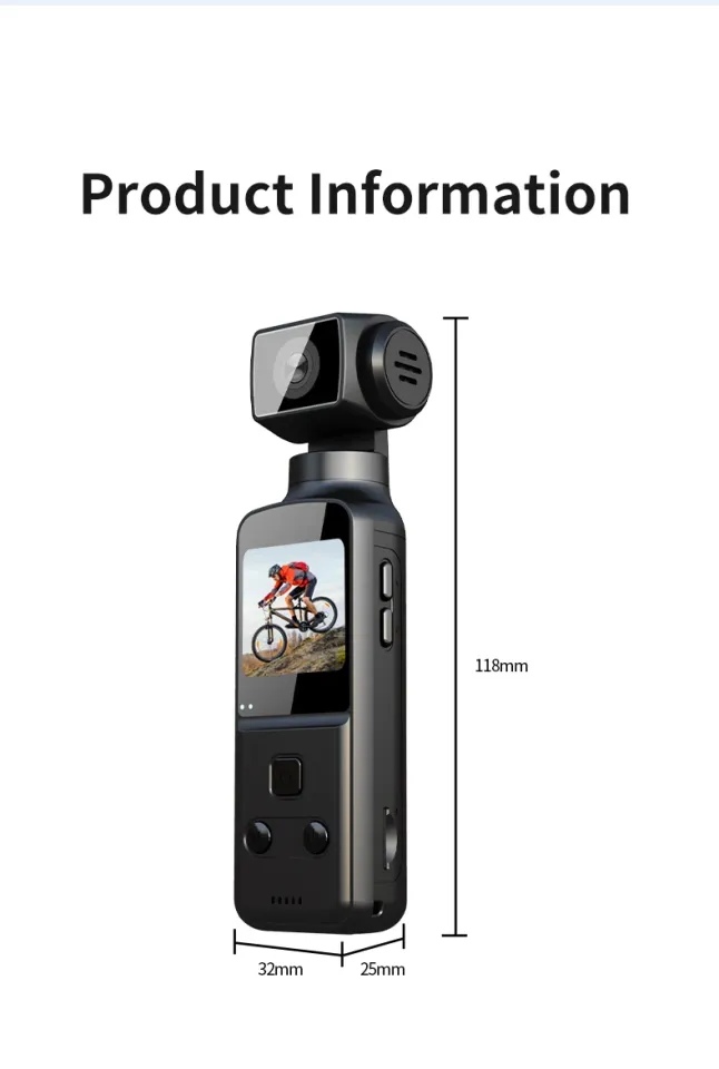 4K Ultra HD Action Camera Profesyonel Aksiyon Kamerası