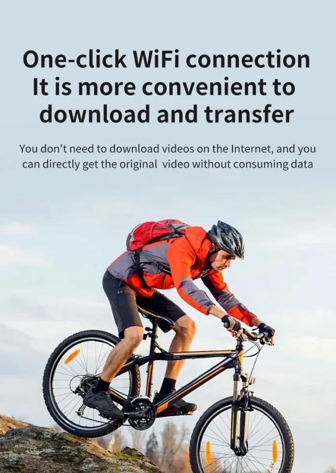4K Ultra HD Action Camera Profesyonel Aksiyon Kamerası