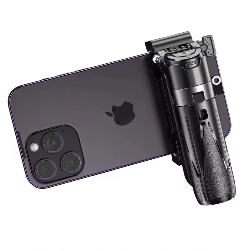 Mini Manyetik Magsafe Telefon Tutucu Tripot Bluetooth Uzaktan Kumandalı Telefon Standı