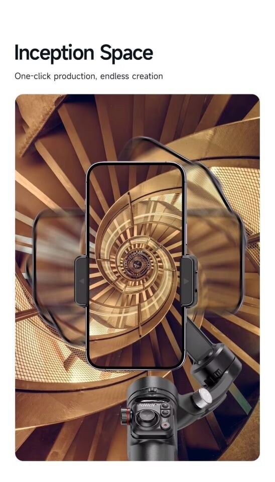 TOKOI M03 Kamera Takip Özellikli 3 Eksenli Gimbal