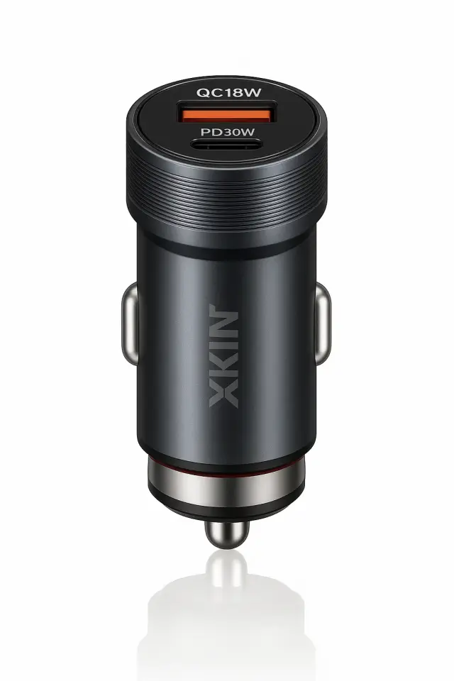 Araç Şarj Cihazı 48W PD30W QC18W Çift USB Girişli