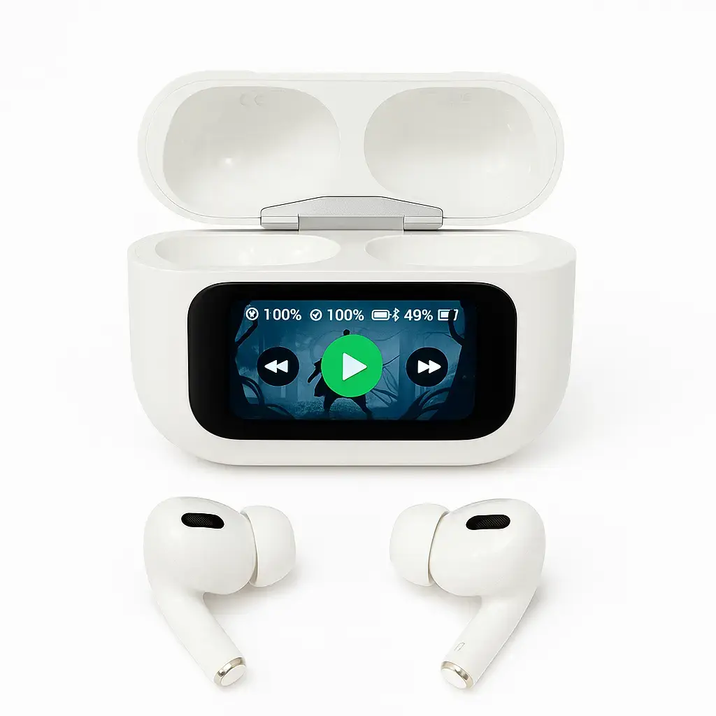 Bluetooth Kulaklık İçi Kulaklık Dokunmatik Dijital Ekranlı