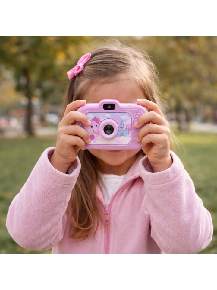 Çocuklar İçin Dijital Fotoğraf Makinesi LF-Y06 PEMBE