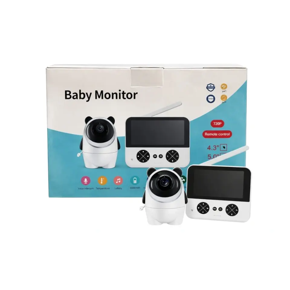 Bebek Monitörü Gece Görüşlü Uzaktan Kontrollü Bebek Kamerası