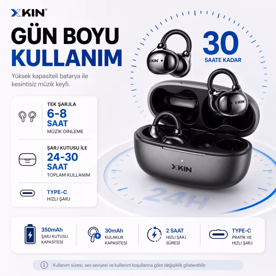 TWS Kulaklık Kablosuz Küpe Bluetooth Kulaklık