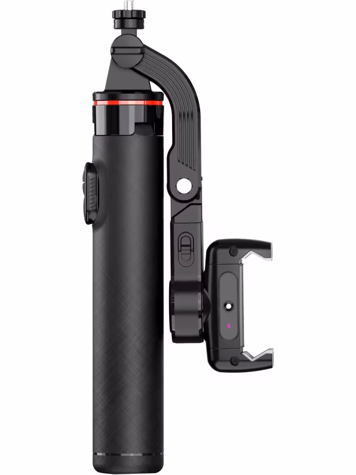 C22 AI yüz takipli gimbal tripod ve 360 derece döner selfie stabilizer